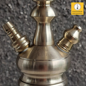 COCOYAYA Prince Series Simba Hookah Champagne (Grey Base) With Bag