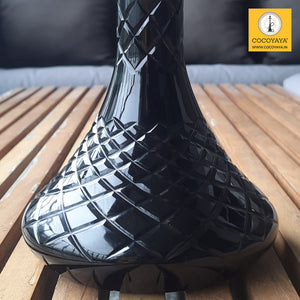 COCOYAYA  Prince Series Simba Hookah Black Base/Golden Stem(with bag)