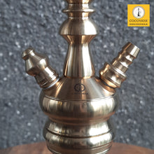 Load image into Gallery viewer, COCOYAYA Prince Series Simba Hookah Golden (Base Blue Berry) with Bag
