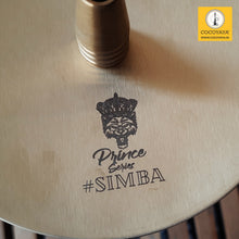 Load image into Gallery viewer, COCOYAYA Prince Series Simba Hookah Golden ( Dark Aqua Green Base ) With Bag
