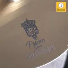 Load image into Gallery viewer, COCOYAYA Prince Series Simba Hookah Golden (Olive Green Base) With Bag
