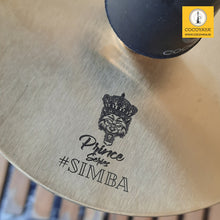 Load image into Gallery viewer, COCOYAYA Prince Series Simba Hookah Golden ( Peach Base ) With Bag
