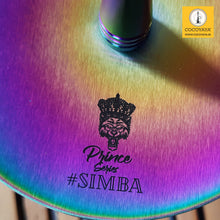 Load image into Gallery viewer, COCOYAYA Prince Series Simbha Hookah Rainbow ( Dark Aqua Green Base ) With Bag
