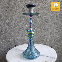 Load image into Gallery viewer, COCOYAYA Prince Series Simba Hookah Rainbow ( Aqua Base ) With Bag
