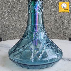 COCOYAYA Prince Series Simba Hookah Rainbow ( Aqua Base ) With Bag