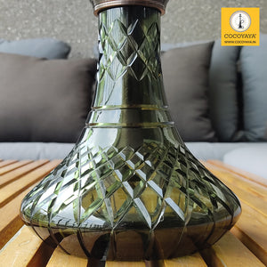 COCOYAYA Prince Series Simba Hookah Coffee ( Dark Green Base ) With Bag