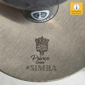 COCOYAYA Prince Series Simbha Hookah Champagne ( Purple Base ) With Bag