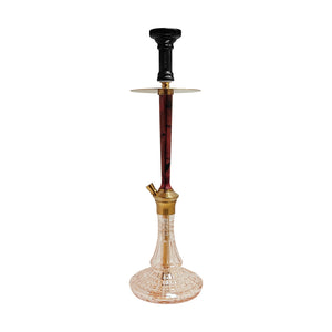 COCOYAYA Prince Woody Hookah 22.2" Golden Brown