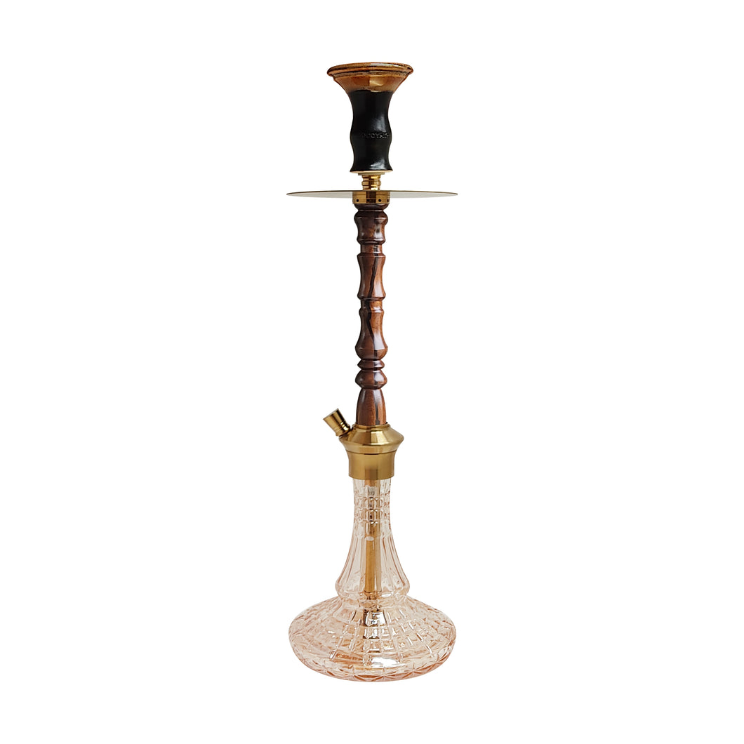 COCOYAYA Woody Prince Series Simba Grand Hookah Dark Brown