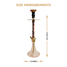 Load image into Gallery viewer, COCOYAYA Woody Prince Series Simba Grand Hookah Dark Brown
