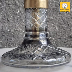 COCOYAYA Price Series Coco mini Hookah Golden With Bag