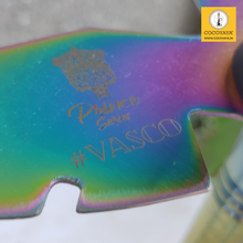 Load image into Gallery viewer, COCOYAYA Prince Series Vasco with Bag Hookah Rainbow ( Transparent Base )
