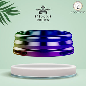 COCOYAYA Crown HMD - Hookah Heat Management System Rainbow