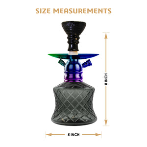 COCOYAYA X Series Hookah X14 Rainbow (Dark Grey Base)