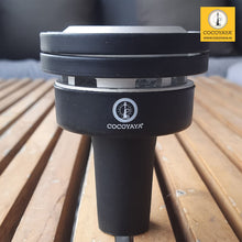 Load image into Gallery viewer, COCOYAYA Silicon Hookah Chillum with HMD Set Black
