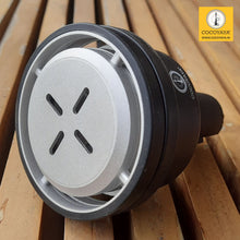 Load image into Gallery viewer, COCOYAYA Silicon Hookah Chillum with HMD Set Black
