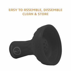 COCOYAYA Silicon Chillum For All Hookah (Colour May Vary)