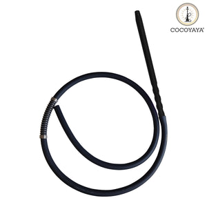 COCOYAYA Silicone Hookah Pipe Full Black Handle