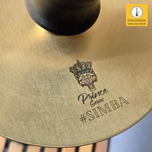 Load image into Gallery viewer, COCOYAYA Prince Series Simba Hookah Golden ( Aqua Base ) With Bag
