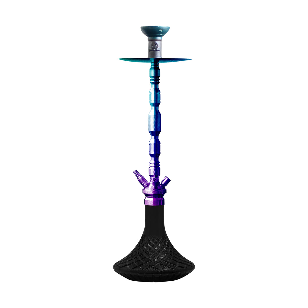 COCOYAYA King Series Spector Hookah Black ( Base Rainbow )