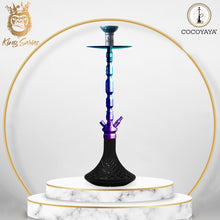 Load image into Gallery viewer, COCOYAYA King Series Spector Hookah Black ( Base Rainbow )
