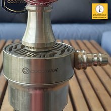 Load image into Gallery viewer, COCOYAYA T20 Hookah Golden (Dark Green Base) With Bag
