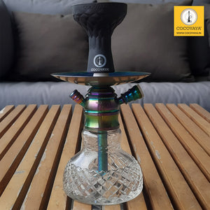 COCOYAYA X Series Hookah X11 Rainbow ( Transparent Base )
