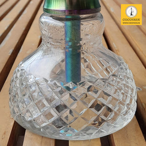 COCOYAYA X Series Hookah X11 Rainbow ( Transparent Base )