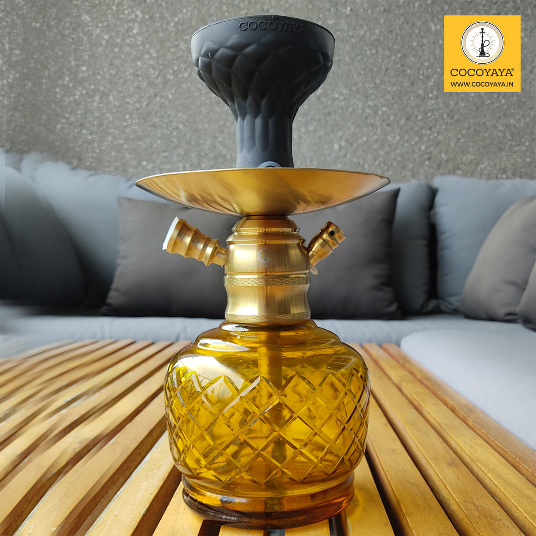 COCOYAYA X Series Hookah X9 Golden ( Amber Base )