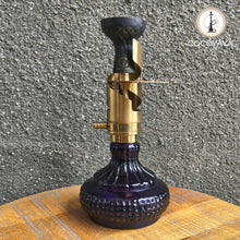 Load image into Gallery viewer, COCOYAYA Mini Ferro Series Tony Hookah Golden (Dark Purple Base) with Bag
