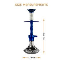 Load image into Gallery viewer, COCOYAYA Conquer Series Toro Hookah Blue
