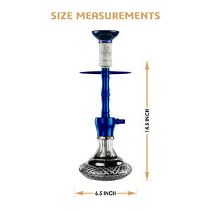 COCOYAYA Conquer Series Toro Hookah Blue