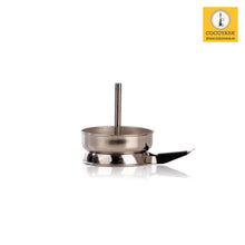 Load image into Gallery viewer, COCOCYAYA Universal Gripper Drama HMD for Hookah - Aluminum Device for Chillum Silver Black
