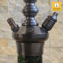 Load image into Gallery viewer, COCOYAYA Prince Series Big Valencia Hookah Coffee (Dark Green Base)(with bag)
