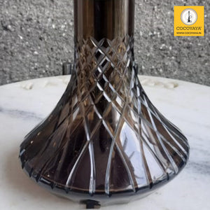 COCOYAYA Jade Series Valeriya Hookah Coffee (Design 7 Dark Grey Base) with Bag