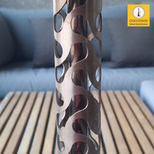 Load image into Gallery viewer, COCOYAYA Jade Series Valeriya Hookah Rose Golden (Design 6 Transparent Base) with Bag
