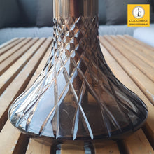 Load image into Gallery viewer, COCOYAYA Jade Series Valeriya Hookah Rose Golden (Design 11 Dark Grey Base) with Bag
