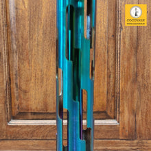 Load image into Gallery viewer, COCOYAYA Jade Series Valeria Hookah Rainbow (Design 3 Transparent Base) with Bag
