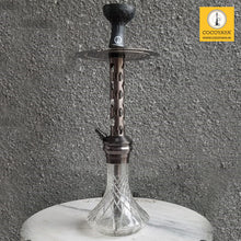 Load image into Gallery viewer, COCOYAYA Jade Series Valeria Hookah Coffee ( Design 4 Transparent Base ) With Bag
