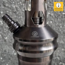 Load image into Gallery viewer, COCOYAYA Jade Series Valeria Hookah Coffee ( Design 4 Transparent Base ) With Bag
