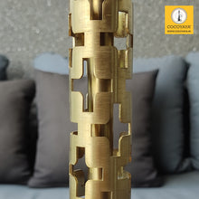 Load image into Gallery viewer, COCOYAYA Jade Series Valeria Hookah Golden ( Design 8 Dark Grey Base ) With Bag
