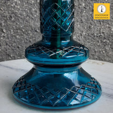 Load image into Gallery viewer, COCOYAYA Jade Series Valeria Hookah Golden (Design 4 Aqua Base) With Bag
