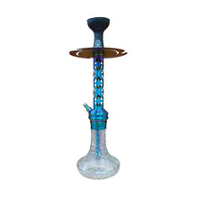 Load image into Gallery viewer, COCOYAYA Jade Series Valeria Hookah Rainbow (Design 2 Transparent Base) with Bag
