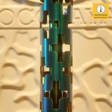 Load image into Gallery viewer, COCOYAYA Jade Series Valeria Theta Hookah Rainbow ( Design 8 Transparent Base ) With Bag
