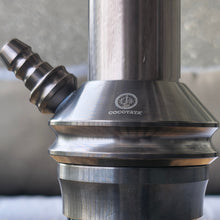 Load image into Gallery viewer, COCOYAYA Jade Series Valeria Hookah Coffee (Design 1 Dark Aqua Green Base) With Bag
