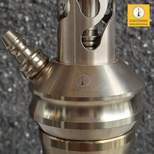 Load image into Gallery viewer, COCOYAYA Jade Series Valeriya Hookah Golden (Design 7 Grey Base) with Bag
