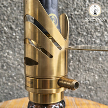 Load image into Gallery viewer, COCOYAYA Mini Ferro Series Vini Hookah Golden ( Dark Grey  Base) with Bag
