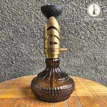 Load image into Gallery viewer, COCOYAYA Mini Ferro Series Vini Hookah Golden ( Dark Grey  Base) with Bag
