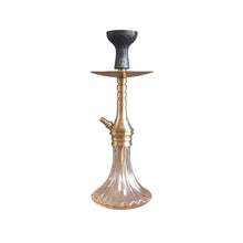 Load image into Gallery viewer, COCOYAYA VIP Takeover Series Bobby Hookah Golden (Peach Base) With Bag
