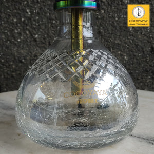 COCOYAYA VIP Takeover Series Bobby Hookah Rainbow ( Transparent Base ) With Bag